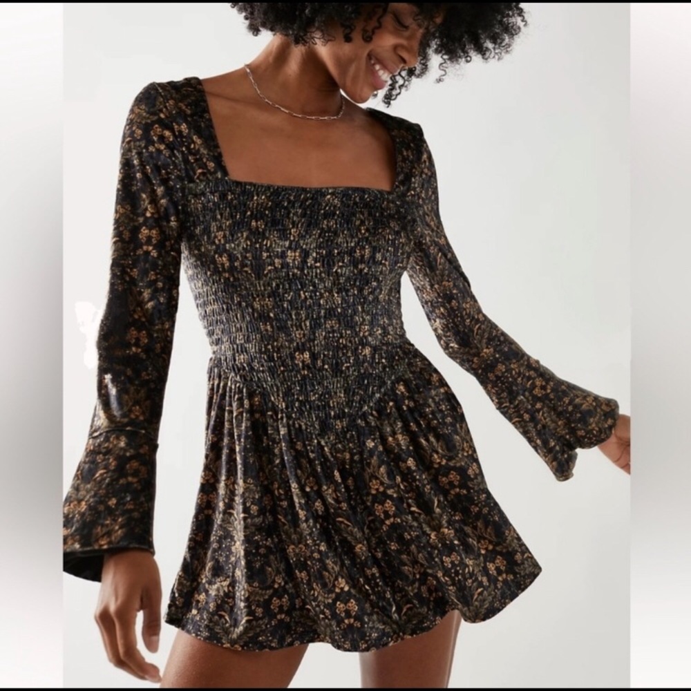 Free People Bali Tightrope Romper size XS
